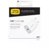 Wall charger OTTERBOX 78-81340 20W USB‑C (USB‑PD) White