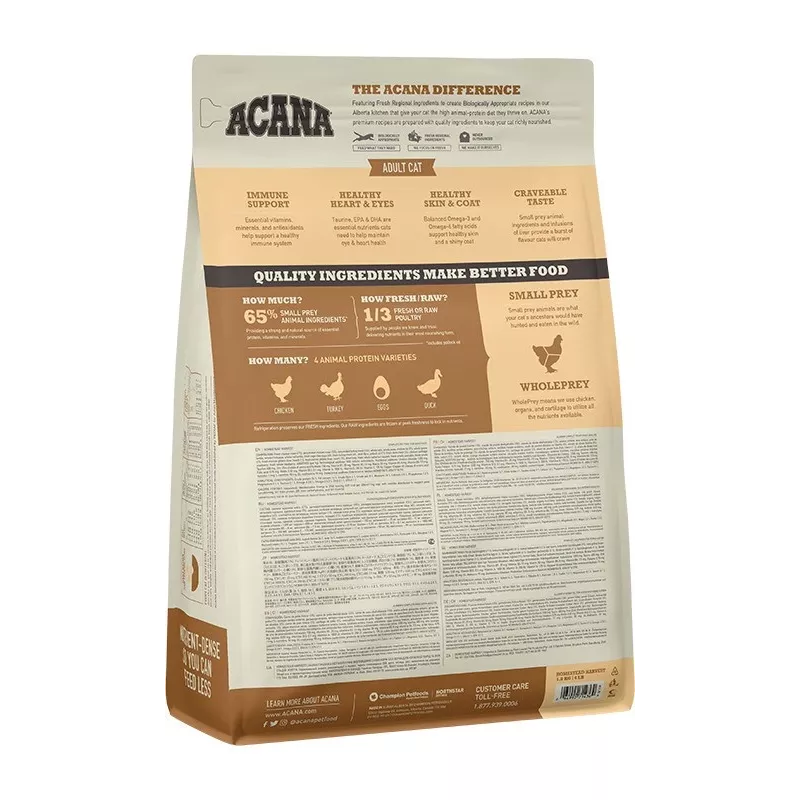 ACANA Homestead Harvest - dry cat food - 1,8kg