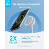 Anker MagGo Headphones White USB Wireless Fast Charging Indoor