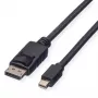 ROLINE 11445634 DisplayPort Mini DisplayPort 1m Cable Black