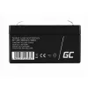 UPS battery Green Cell AGM13, sealed lead‑acid VRLA 6 V 1.3 Ah, 290 g, black