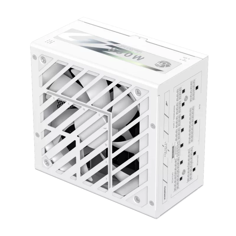 Gamemax Power Supply, 80 PLUS, Gold | GZ 850G WH | 850 W