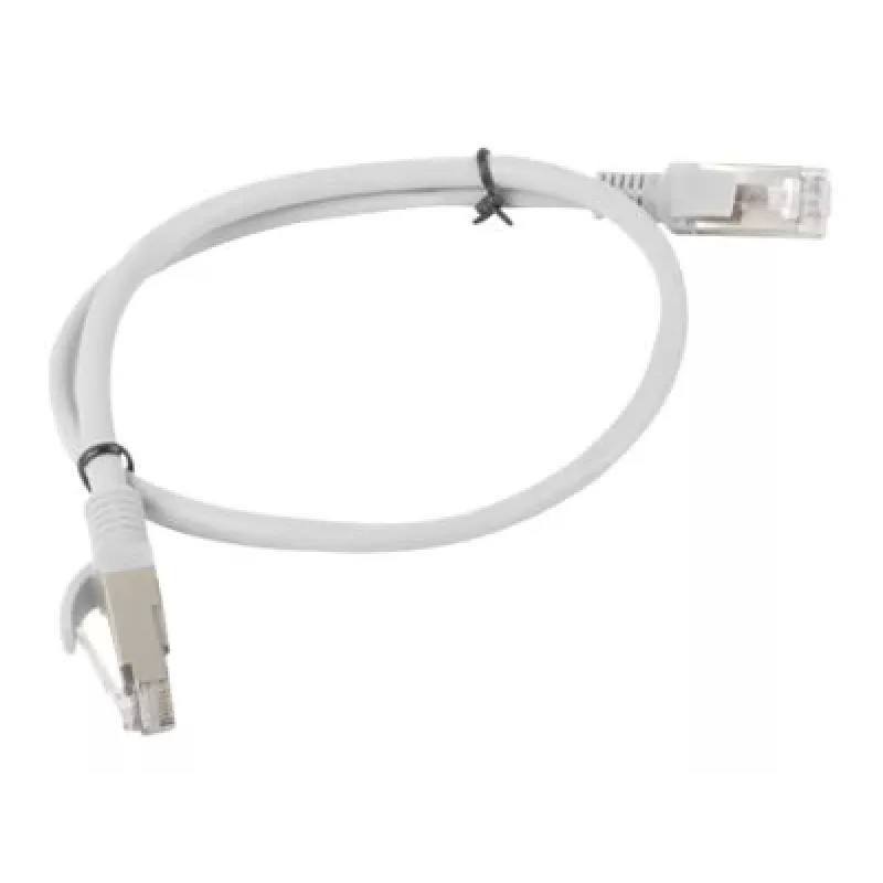 Networking cable Lanberg PCU6-10CC-0050-S RJ-45 Cat6 0.5 m Grey