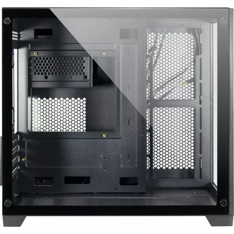 PC Case Inter-Tech C-501 Aspect Midi Tower Black