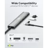 Goobay Slim 4-Port USB-Hub USB-C auf 5 Gbit/s - -Plug> 4x -Socket (76564)