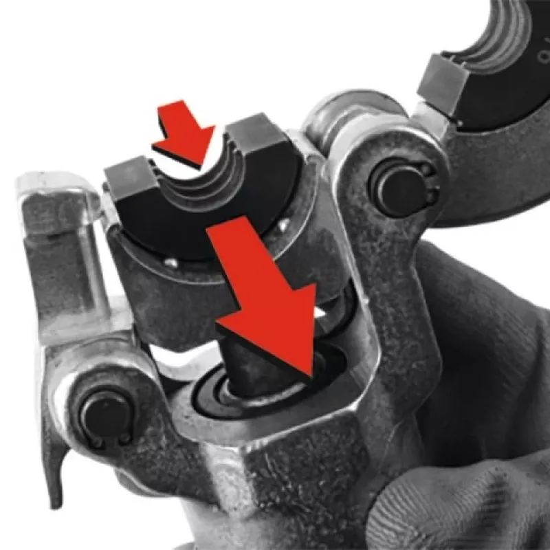 Yato PEX-AL-PEX Crimping Manual Crimping Tool With 8 Bones Set
