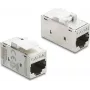 DELOCK Keystone coupler RJ45 Cat.6A metal, blue to blue
