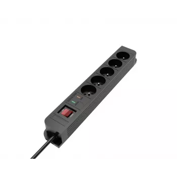 Surge Protector TB Energy x5, 1.5 m – 5‑socket power strip with surge protection