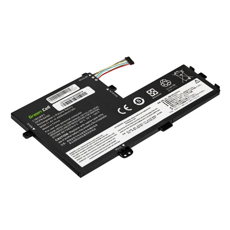Battery Green Cell LE172 Lithium-Polymer 4500 mAh for Lenovo IdeaPad C340 / S340 series