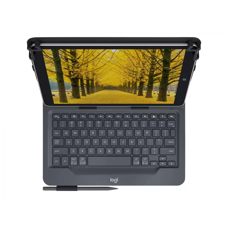 Logitech Universal Folio with integrated keyboard for 9-10 inch tablets QWERTY Italian