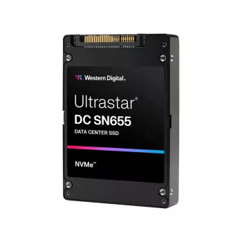 SSD Drive WESTERN DIGITAL Ultrastar DC SN655 7.68TB and3 PCIe TLC ISE Dual Port