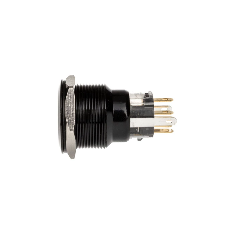 DimasTech vandal-proof push button 22 mm Blackline Dot RGB PD223