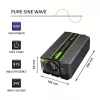 Qoltec Monolith power adapter/inverter Auto 600 W Black