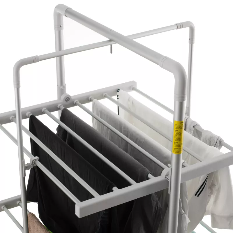 Electric foldable clothes dryer Adler AD 7829 — 300 W, 148×52×90 cm, white, freestanding