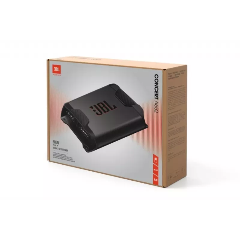 Car 2-channel amplifier JBL Concert A652, 500 W power output