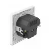 DeLOCK 11489 Socket Outlet CEE 7/3 + USB White 250V 16A