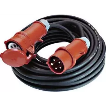 Outdoor power extension cord Bachmann 344.171, 10 m, 1 AC outlet, 400 V