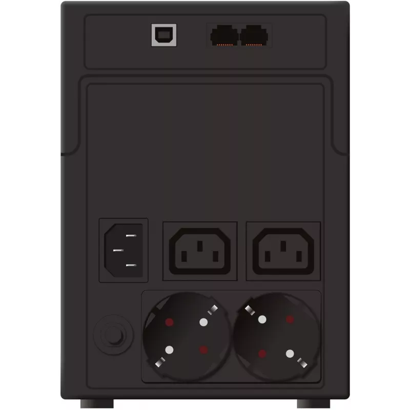 PowerWalker VI 1200 SHL Schuko uninterruptible power supply (UPS) Line-Interactive 1.2 kVA 600 W 4 AC outlet(s)
