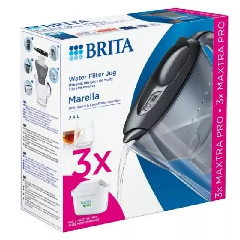 Brita Marella + 3 MAXTRA PRO Pure Permormanc Product 2.4 Blue