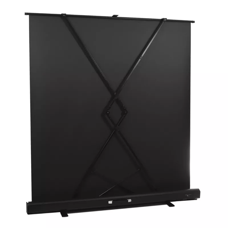 Maclean portable projection screen, compact, floor, 66, 16:9, MC-210