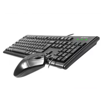 A4Tech Km-72620D - Keyboard-and-Mouse-Set - USB - US - Black