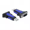 Serial Cable DeLOCK 66280 USB Type-A DB-9 0.8 m Black