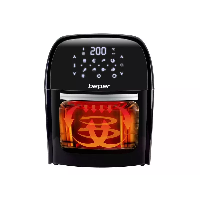 Hot air fryer Beper P101FRI012 12 L 1800 W Black