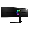 49 inch Curved LED Monitor Arozzi Nova — 5120 x 1440 Dual QHD, VA panel, 4 ms, USB hub, VESA
