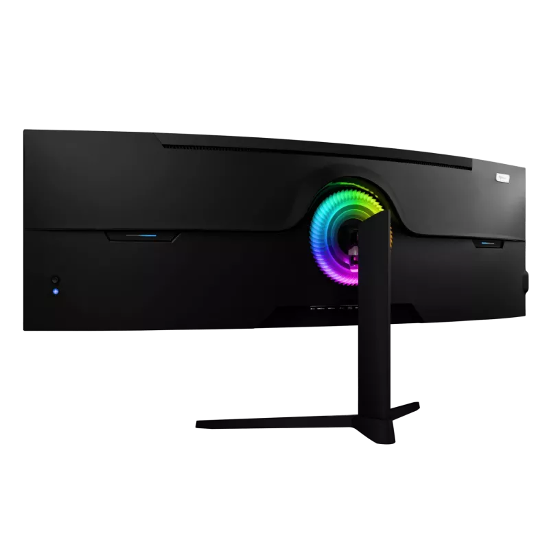 49 inch Curved LED Monitor Arozzi Nova — 5120 x 1440 Dual QHD, VA panel, 4 ms, USB hub, VESA
