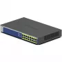 NETGEAR GS516PP Unmanaged Gigabit Ethernet (10/100/1000) Power over Ethernet (PoE) Blue, Grey