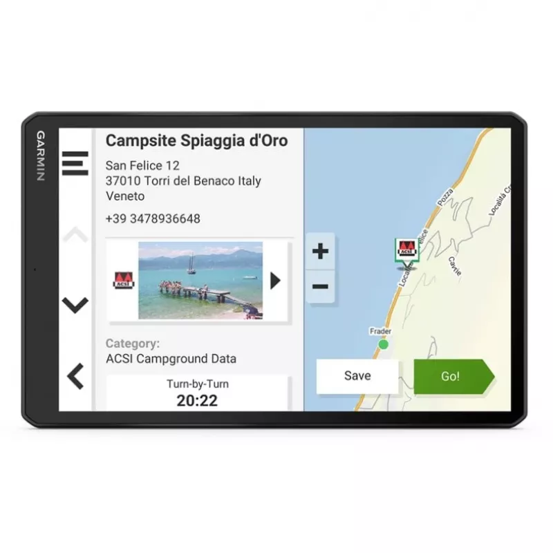 Garmin 1095 Navigationssystem Fixed 25,6 cm (10.1 ) TFT Touchscreen 554 g Black (010-02749-10)