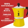 Moka pot Bialetti Rainbow Black Yellow