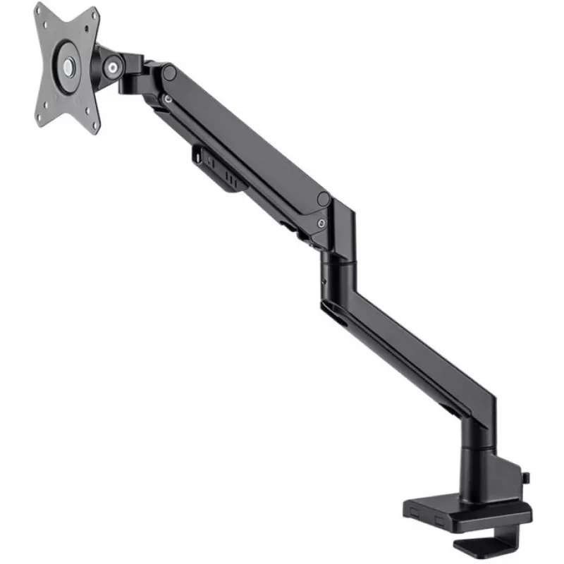 Goobay Pro 70813 Single Monitor Desk Mount with Gas Spring, VESA, 17-32" (43-81 cm), 9 kg, Black