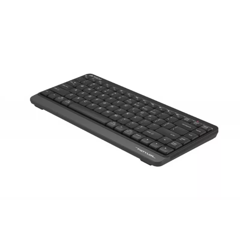 Wireless keyboard A4Tech FSTYLER FBK11 2.4GHz Bluetooth Grey - compact layout, wireless dual-mode