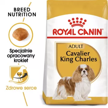 Dry Dog Food Royal Canin Cavalier King Charles Adult 1.5 kg — Chicken, Small Breed, Skin & Coat, Cardiac Support