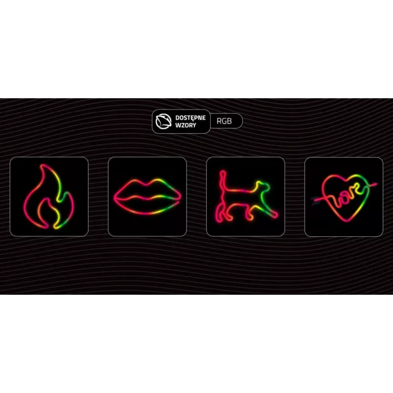 Decorative Neon Light MANTA SNL58RGB — RGB color-changing LED strip, model SNL58RGB