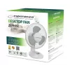Desktop fan 9 Esperanza EHF004WE ZEPHYR White-Gray