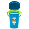 GreenBlue GB320BL Portable Travel Toilet Bucket Seat Camping Festival Handle Lid Durable Stable19L