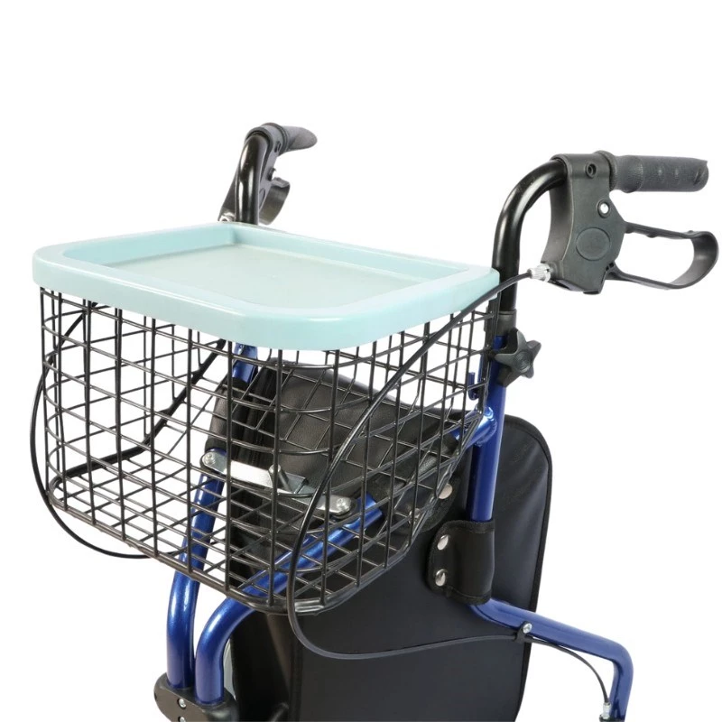 REHA FUND RF-621 three-wheel walker with basket and bag