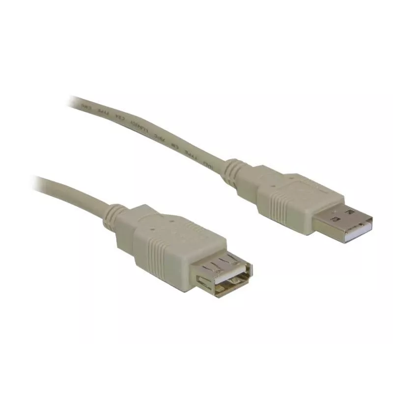 USB Cable DeLOCK 82239 USB 2.0 1.8m White