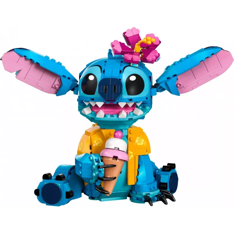 LEGO | Disney Stitch Buildable Kids’ Toy Playset with Ice-Cream Cone 43249