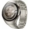 Smartwatch HUAWEI WATCH 5, 1.5 inch AMOLED, 466×466, 46mm titanium case, Wi‑Fi, GPS, Silver
