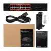 Network switch QOLTEC 52364 — Gigabit Ethernet PoE 16xRJ45, 2xSFP