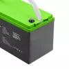 Gel battery QOLTEC 53080 12V 100Ah — sealed rechargeable battery for backup power