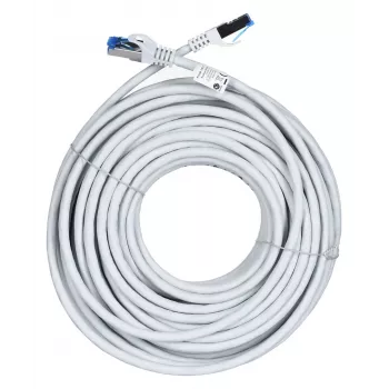 Lanberg Patchcord S/FTP Cat.6a 20m Gray LSZH