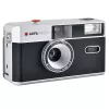 AgfaPhoto 603000 Film Camera Compact Film Camera 35 mm Black - Silver (603000)