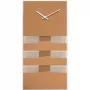 NeXtime klok 2855co Bold Stripes, 38x19 cm, Wall, Copper