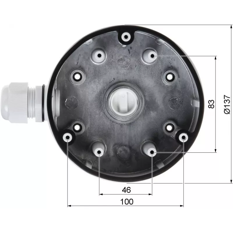 Housing & mount Hikvision DS-1280ZJ-DM21