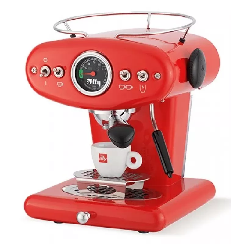 Espresso machine Illy X1 Manual — 1 L water tank, 1200 W, pod & ground coffee, 1 spout