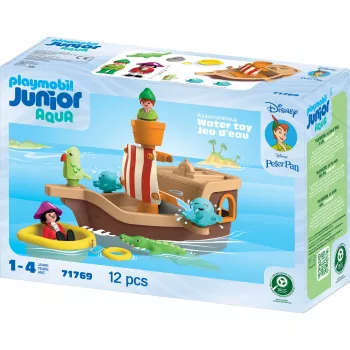 Figure Set JUNIOR & Disney Piracki statek Piotrusia Pana